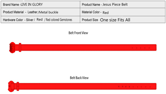 Jesus Piece Belt